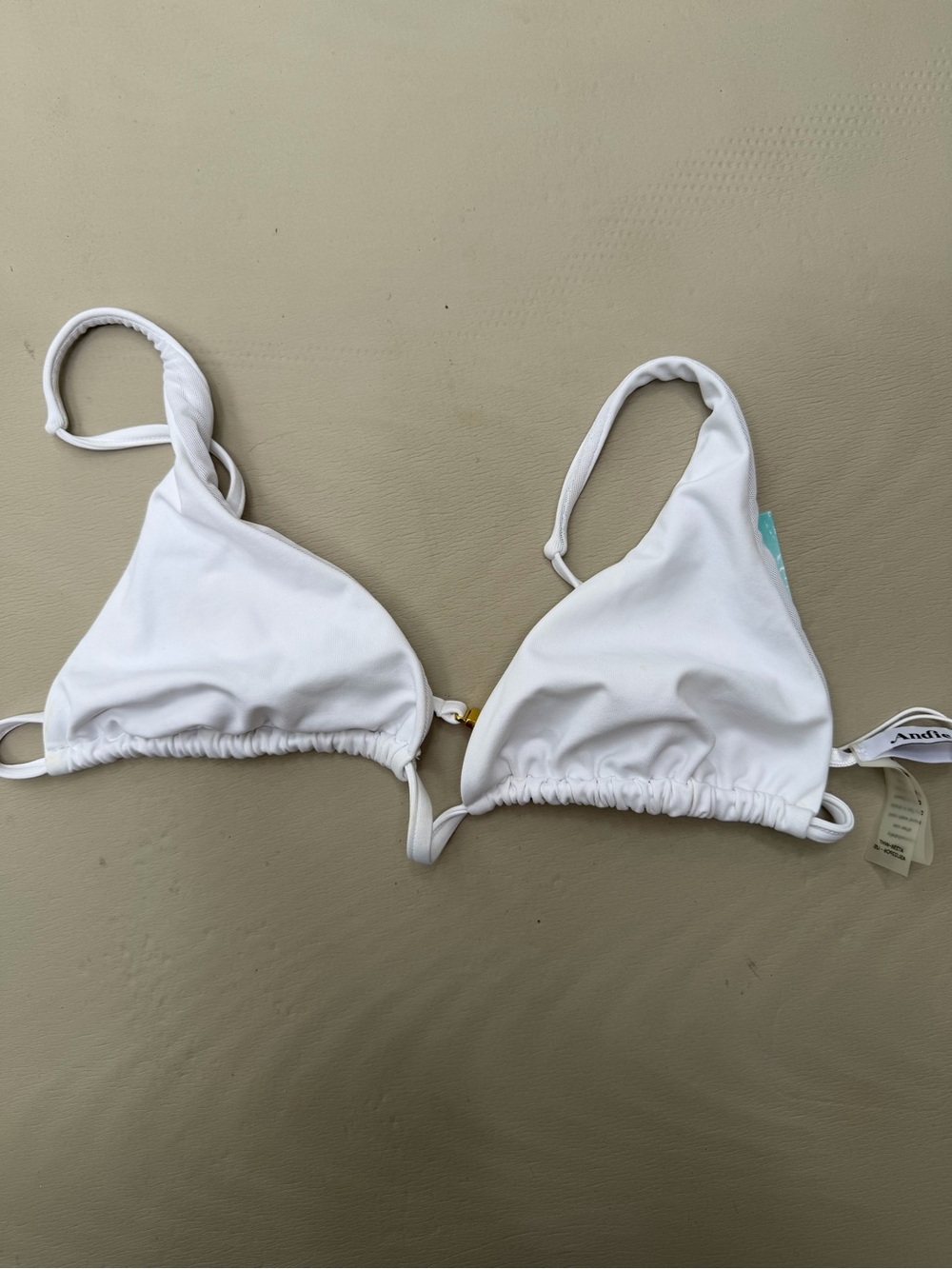 Andie White The Tropez Bikini Top